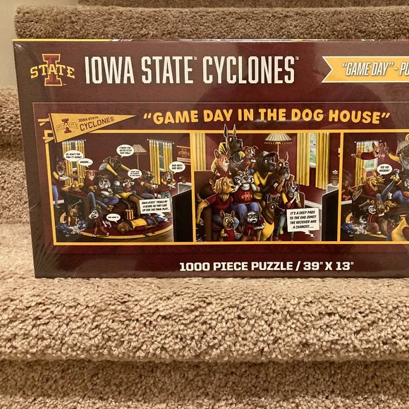 You The Fan Iowa State Cyclones 1000 Piece Puzzle 39" x 13" - Picture 1 of 5